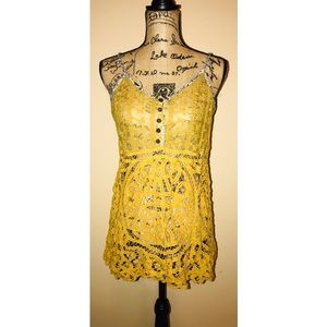 Lace Gimmicks by BKE strap Tank